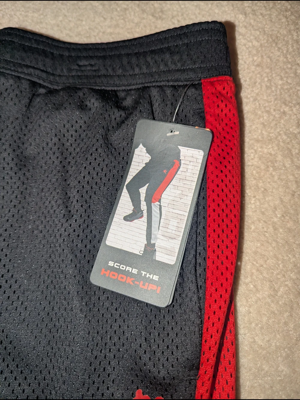 Nwt And1 Black Athletic Boys Pants
